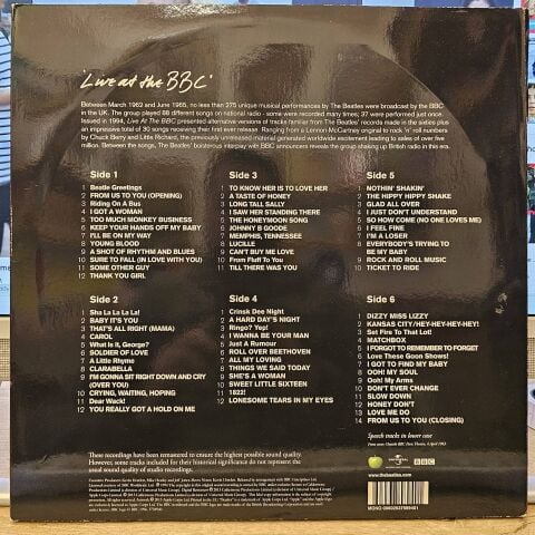 The Beatles – Live At The BBC LP PLAK