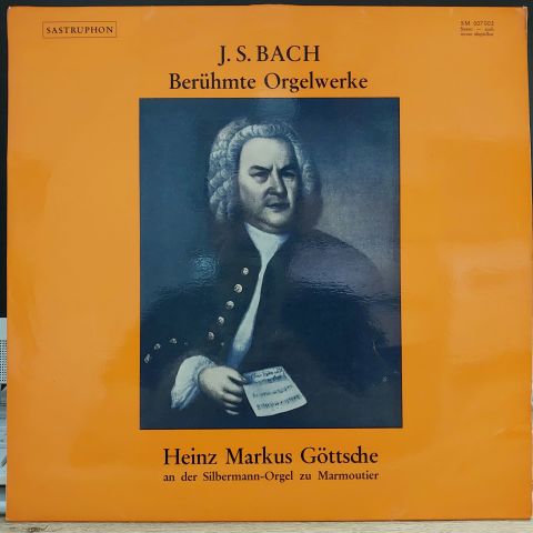 Johann Sebastian Bach, Heinz Markus Göttsche – Berühmte Orgelwerke LP PLAK