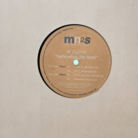 DJ Rhythm – Remember The Time LP PLAK