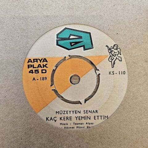 Müzeyyen Senar – Kapatma Meyhaneci / Kaç Kere Yemin Ettim 45LİK PLAK