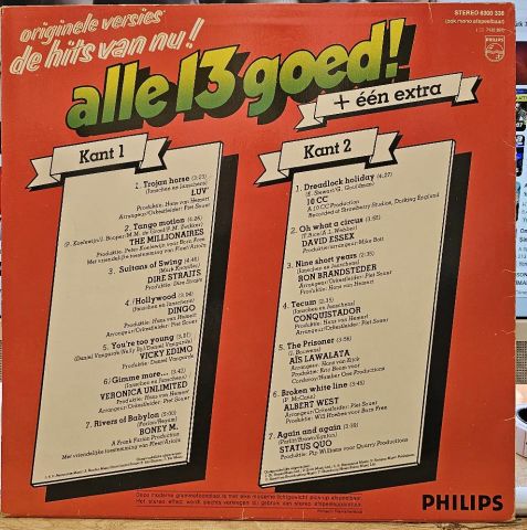 Various – Alle 13 Goed! + Een Extra LP PLAK