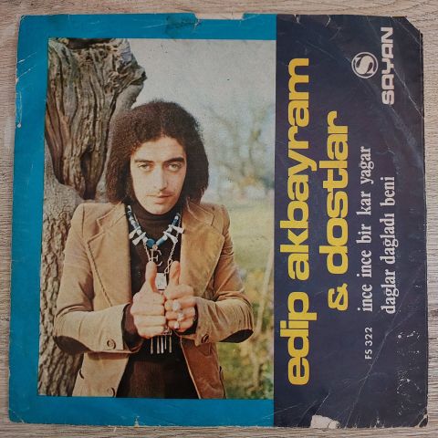EDİP AKBAYRAM - DAĞLAR DAĞLADI BENİ 45LİK PLAK