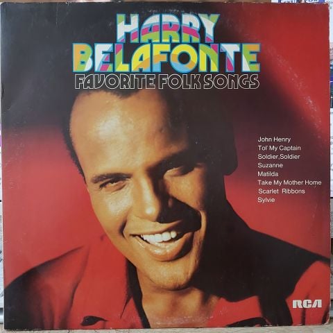 Harry Belafonte – Favorite Folk Songs LP PLAK