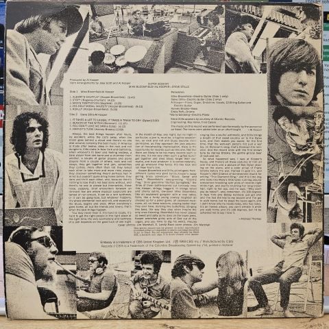Mike Bloomfield / Al Kooper / Steve Stills – Super Session LP PLAK