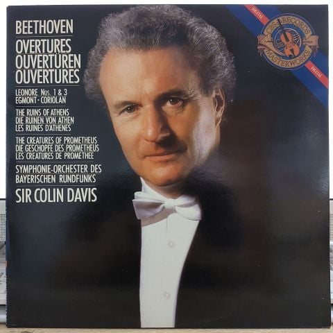 Beethoven* - Symphonie-Orchester Des Bayerischen Rundfunks, Sir Colin Davis – Overtures LP PLAK