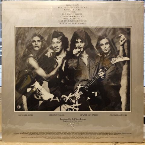 Van Halen – Women And Children First LP PLAK