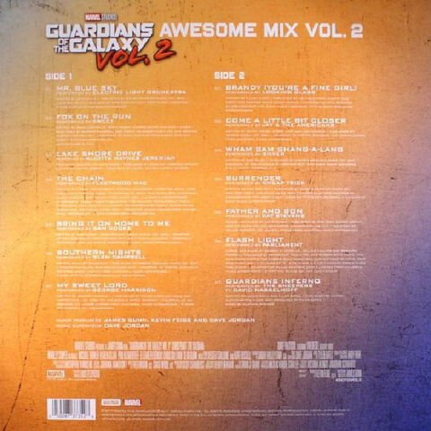Various – Guardians Of The Galaxy Vol. 2 Awesome Mix Vol. 2 LP PLAK