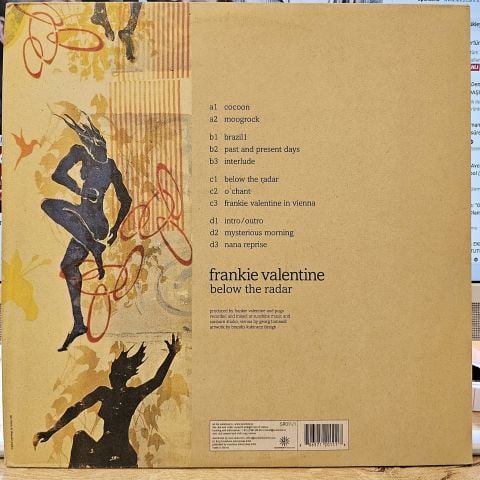 Frankie Valentine – Below The Radar LP PLAK