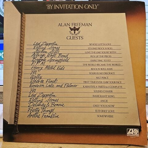 Various – By Invitation Only - Alan Freeman Pick Of The Pops Guests LP PLAK