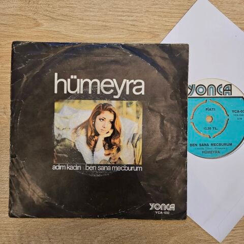 Hümeyra – Adım Kadın / Ben Sana Mecburum 45LİK PLAK