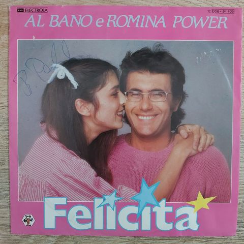 Al Bano E Romina Power – Felicita 45LİK PLAK
