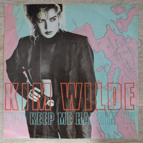 Kim Wilde – You Keep Me Hangin' On 45LİK PLAK