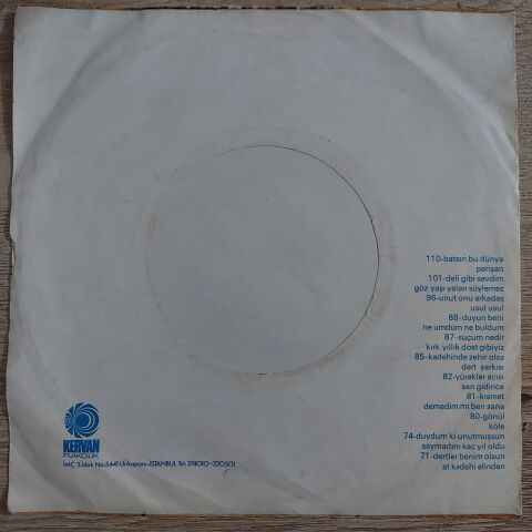 Neşe Karaböcek – Batsın Bu Dünya / Perişan 45LİK PLAK