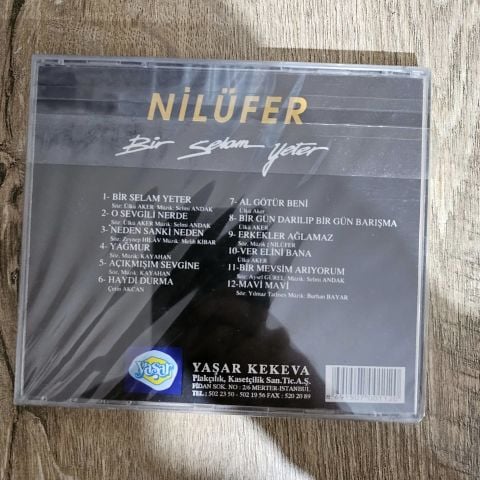 NİLÜFER - BİR SELAM YETER CD