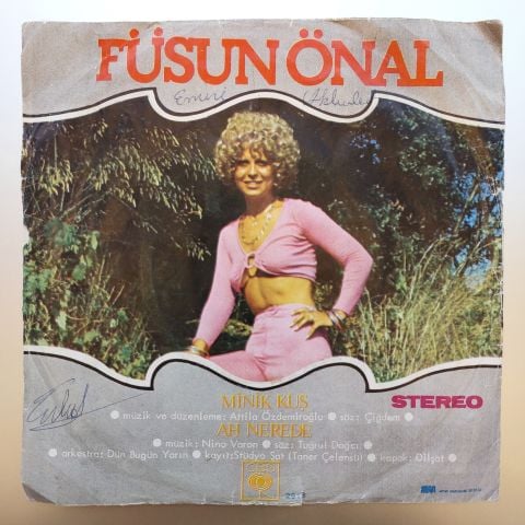 Füsun Önal – Minik Kuş / Ah Nerede 45LİK PLAK