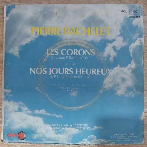 Pierre Bachelet – Les Corons 45LİK PLAK