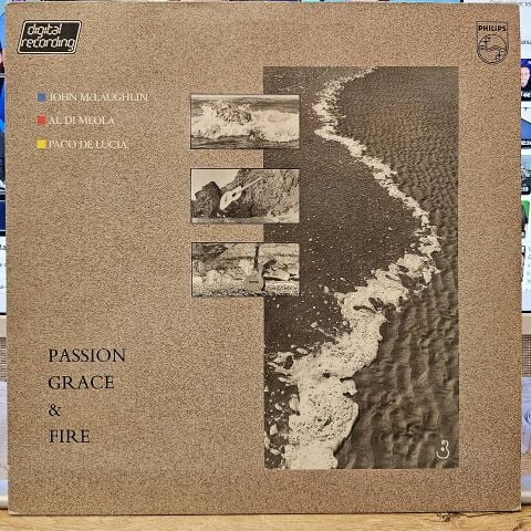 John McLaughlin, Al Di Meola, Paco De Lucia – Passion, Grace & Fire LP PLAK