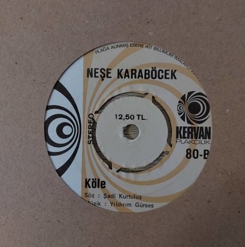 Neşe Karaböcek – Gönül / Köle 45LİK PLAK