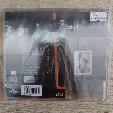 AKIN - ATEŞ VE SU CD