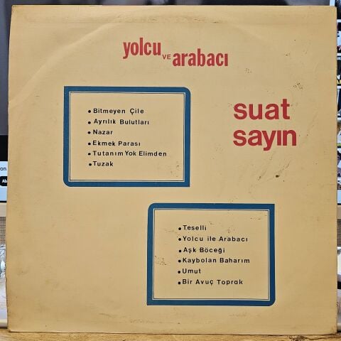 Suat Sayın – Bitmeyen Çile LP PLAK