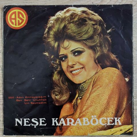 Neşe Karaböcek – Adını Anmayacağım / Ben Seni Unutmak İçin Sevmedim 45LİK PLAK