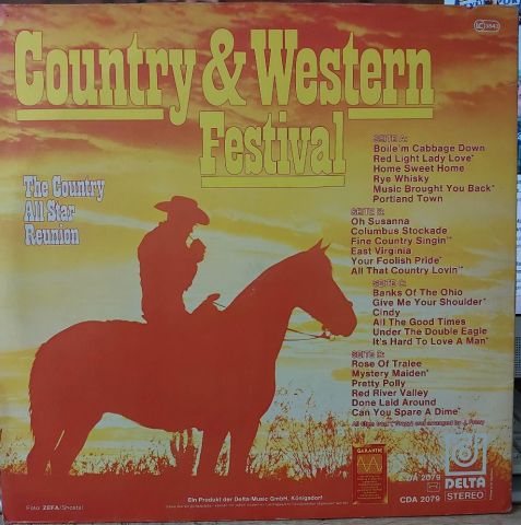 The Country All Star Reunion – Country & Western Festival LP PLAK