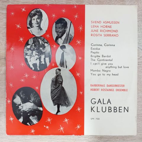 Various – Gala Klubben 45LİK PLAK