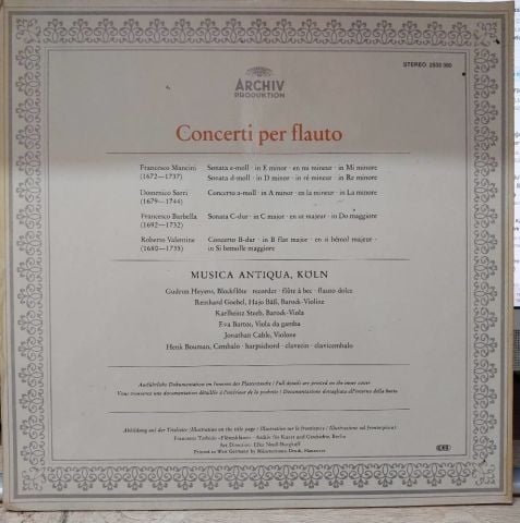 Mancini* • Sarri* • Barbella* • Valentine* • Gudrun Heyens LP PLAK