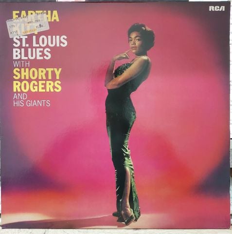 Eartha Kitt With Shorty Rogers And His Giants – St. Louis Blues LP PLAK