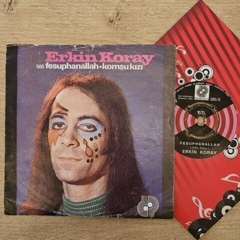 Erkin Koray – Fesuphanallah / Komşu Kızı 45LİK PLAK