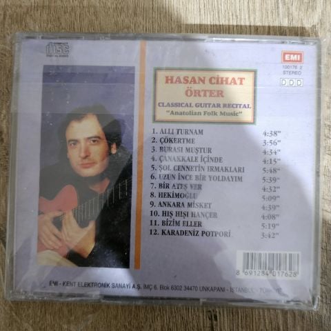 HASAN CİHAT ÖRTER - ANATOLIAN FOLK MUSIC CD