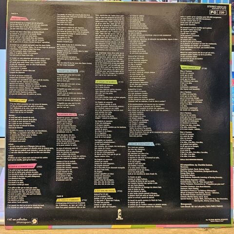 Charlélie Couture – Pochette Surprise LP PLAK