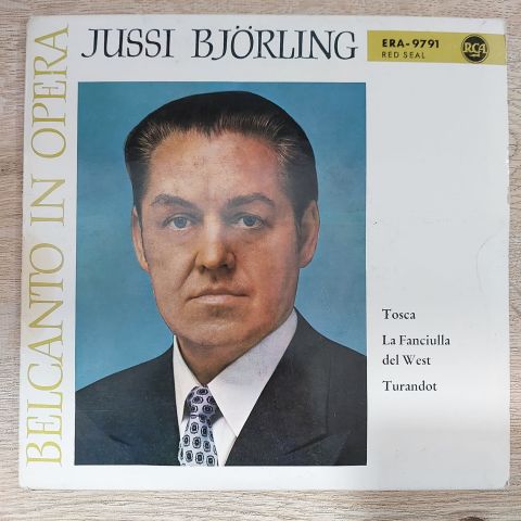Jussi Björling – Belcanto in opera 45LİK PLAK