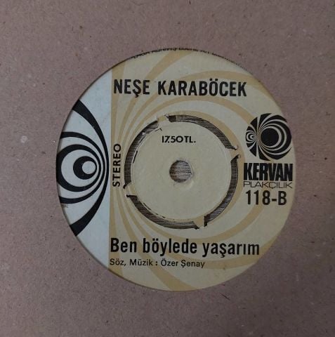 Neşe Karaböcek – Allah Aşkına / Ben Böylede Yaşarım 45LİK PLAK