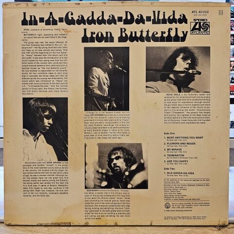 Iron Butterfly – In-A-Gadda-Da-Vida LP PLAK