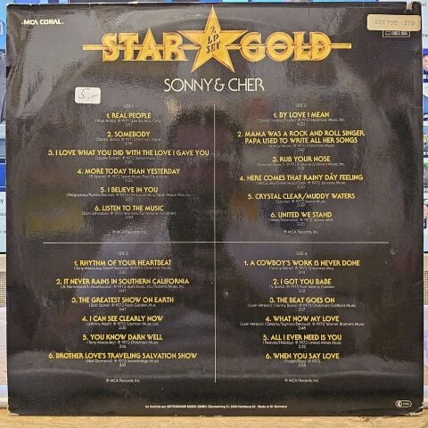 Sonny & Cher – Star Gold LP PLAK