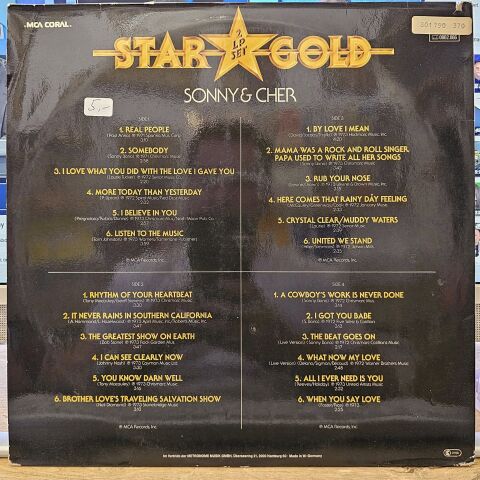 Sonny & Cher – Star Gold LP PLAK