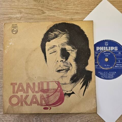 Tanju Okan – Deli Gibi Sevdim / Yıldönümü (Emmanuel) 45LİK PLAK