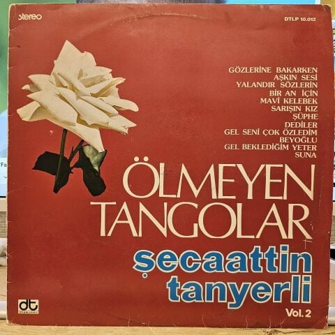 Şecaattin Tanyerli – Ölmeyen Tangolar Vol.2 LP PLAK