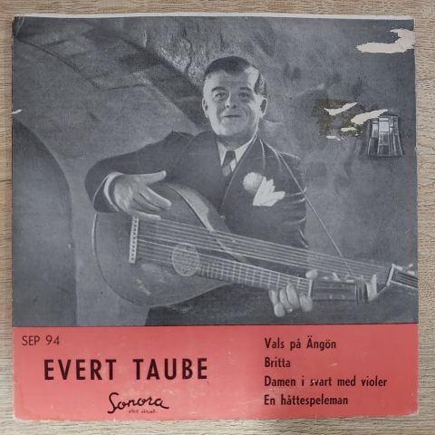 Evert Taube – Vals på Ängön 45LİK PLAK
