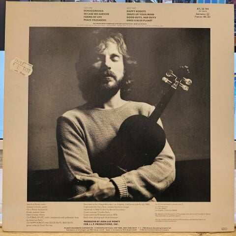 Jean-Luc Ponty – Civilized Evil LP PLAK