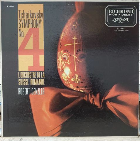 Tchaikovsky - L'Orchestre De La Suisse Romande, Robert Denzler – Symphony No. 4 LP PLAK
