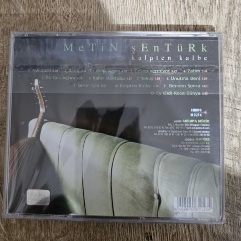 METİN ŞENTÜRK - KALPTEN KALBE CD