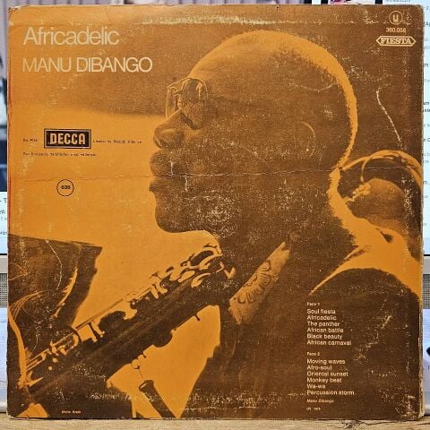 Manu Dibango – Africadelic LP PLAK