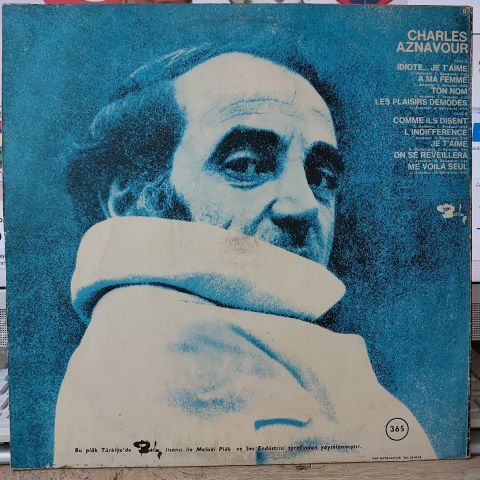 Charles Aznavour – Idiote Je T'Aime LP PLAK
