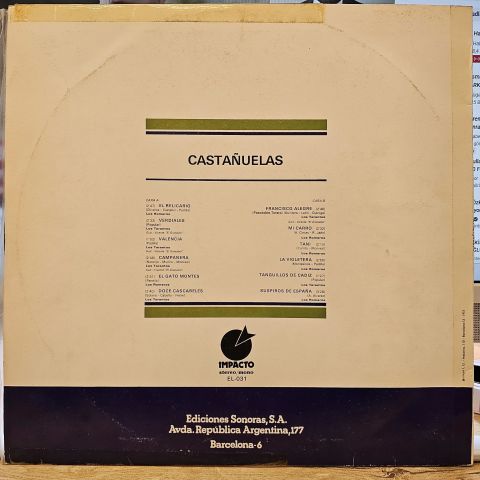 Various – Castañuelas LP PLAK