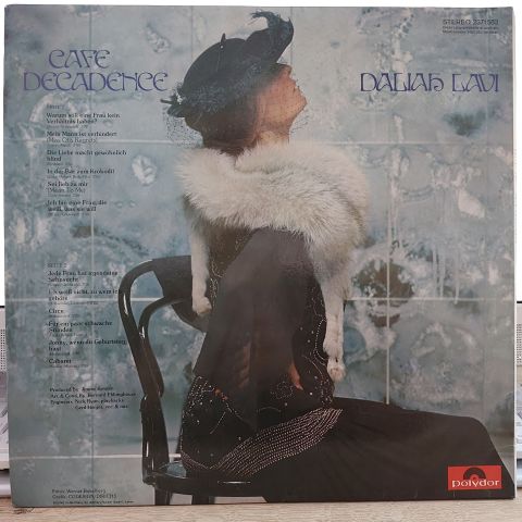 Daliah Lavi – Cafe Decadence LP PLAK