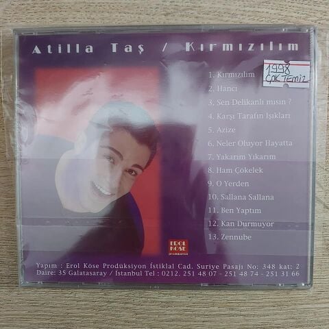 ATİLLA TAŞ - KIRMIZILIM CD