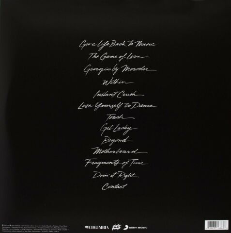 DAFT PUNK - RANDOM ACCESS MEMORİES LP PLAK