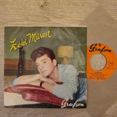 Zeki Müren – Züğürt (Nem Alacak Felek Benim) / Kahkahalı Şarkı 45LİK PLAK